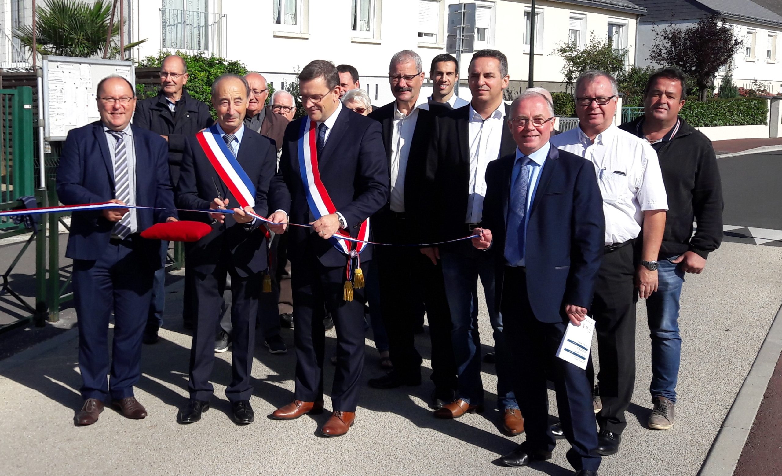 09/2017 - Cantenay-Epinard - Inauguration de travaux